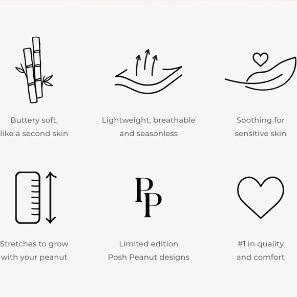 🆕🏷️ Posh Peanut Poshalicious Gum Sleeveless Bubble Romper SIZE 6-12 months - Picture 3 of 3